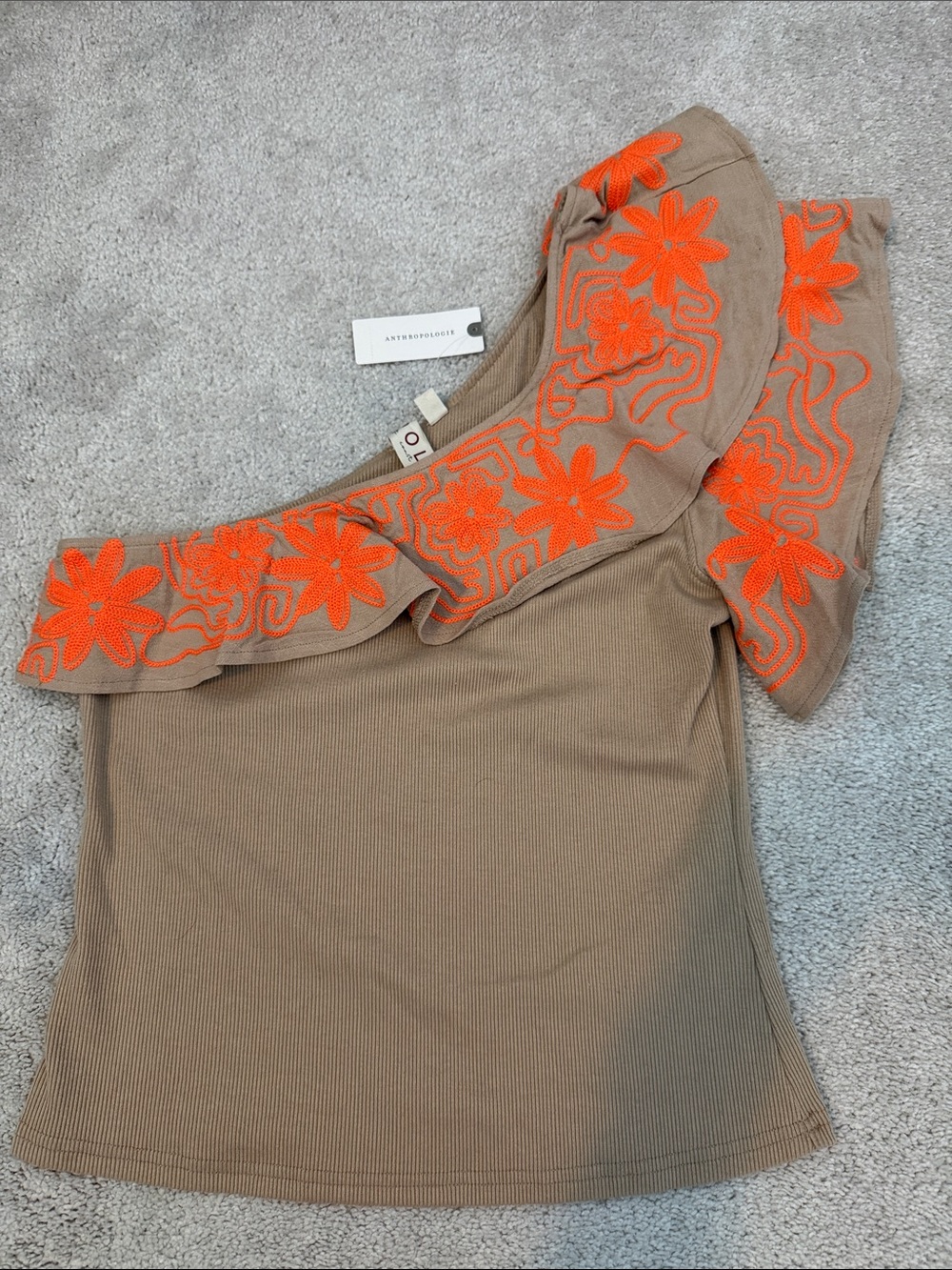 NWT Dolan M one shoulder blouse